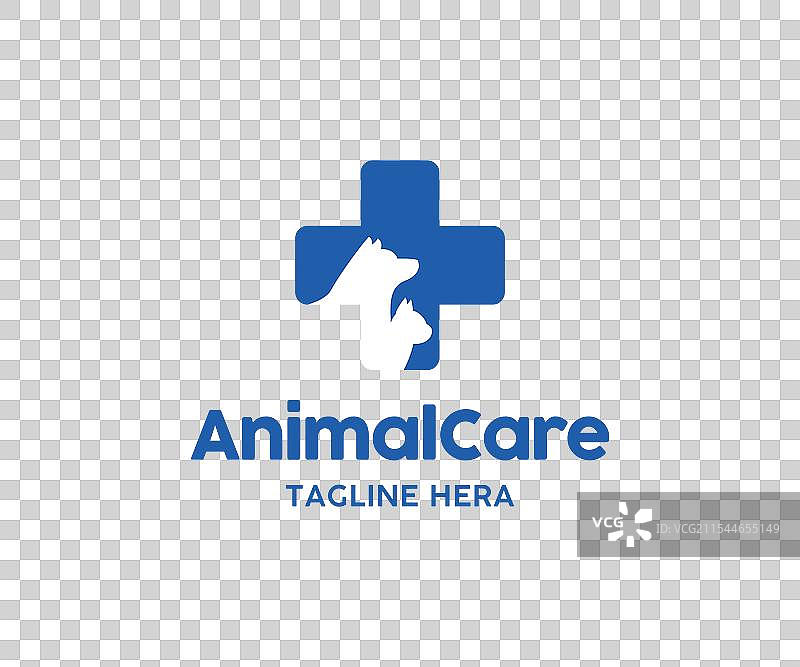 动物宠物护理标志和兽医诊所标志图片素材
