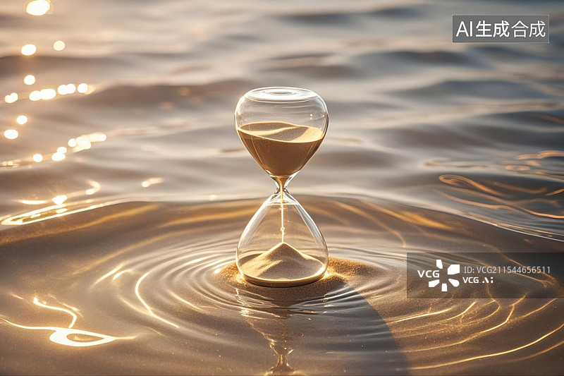 【AI数字艺术】时间流逝的静谧图片素材