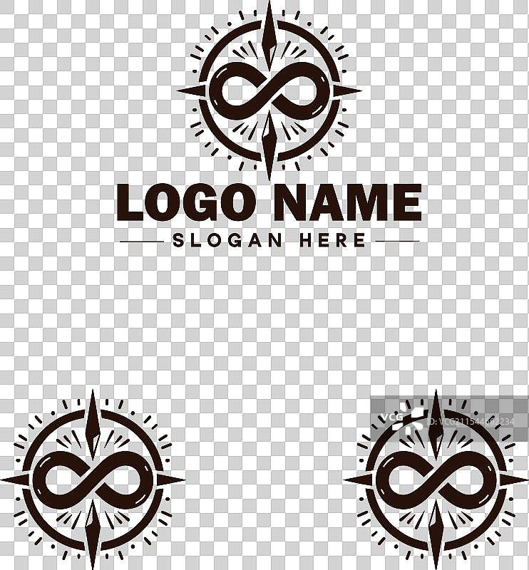 商业品牌的指南针标志图标艺术图形图片素材