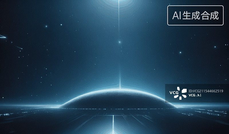 【AI数字艺术】星际探索图片素材