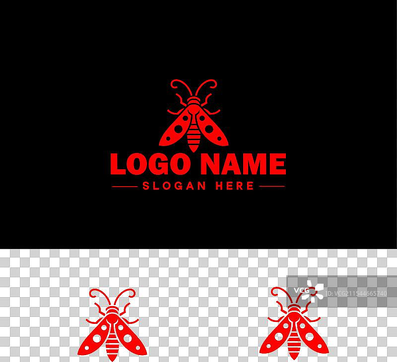 灯笼虫商标图标用于商业品牌应用图标图片素材