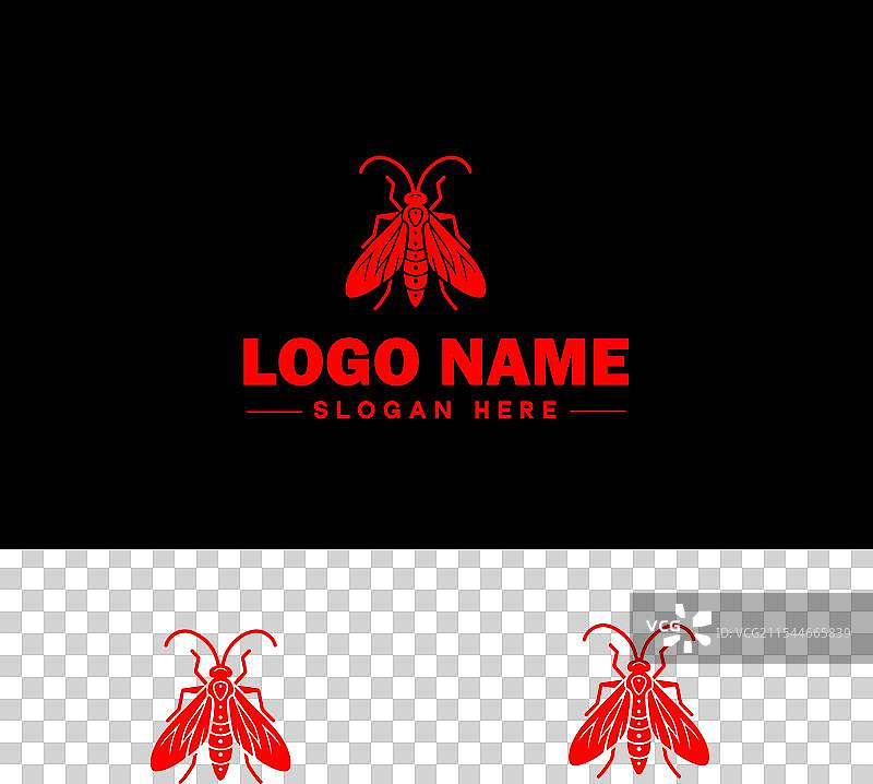 灯笼虫商标图标用于商业品牌应用图标图片素材