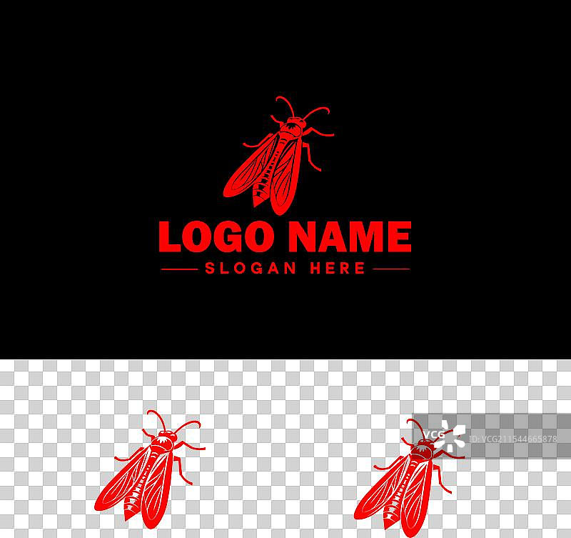 灯笼虫商标图标用于商业品牌应用图标图片素材