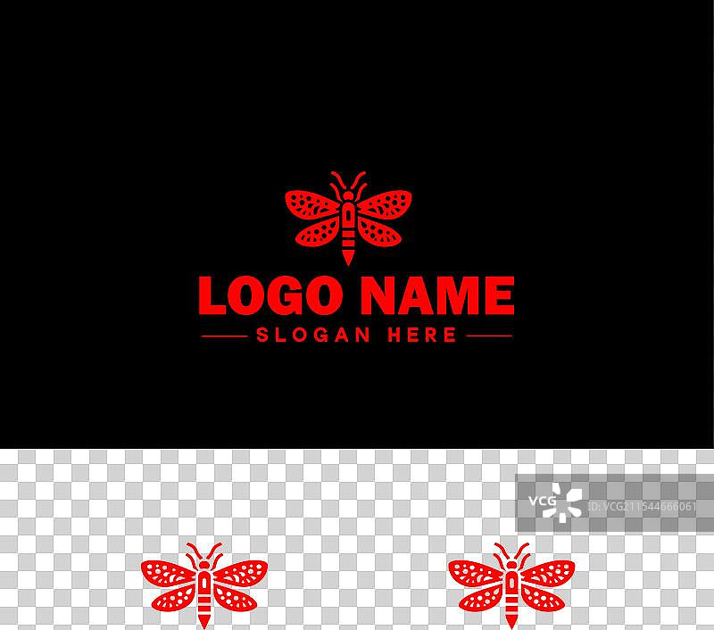 灯笼虫商标图标用于商业品牌应用图标图片素材