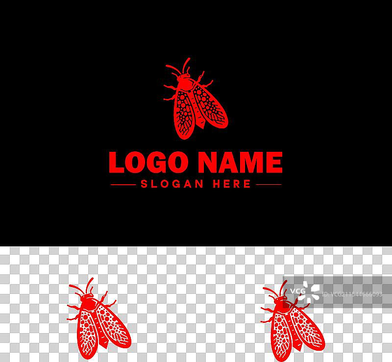 灯笼虫商标图标用于商业品牌应用图标图片素材