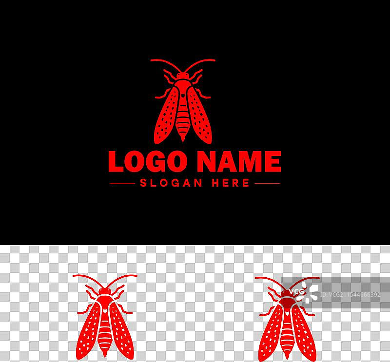 灯笼虫商标图标用于商业品牌应用图标图片素材