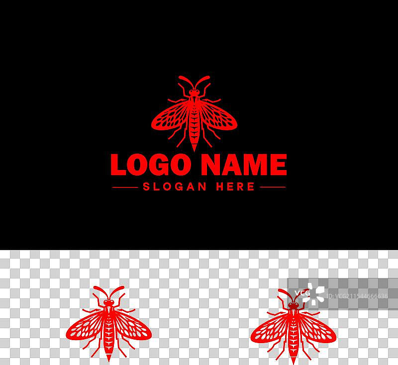 灯笼蝇商标图标用于商业品牌应用图标图片素材