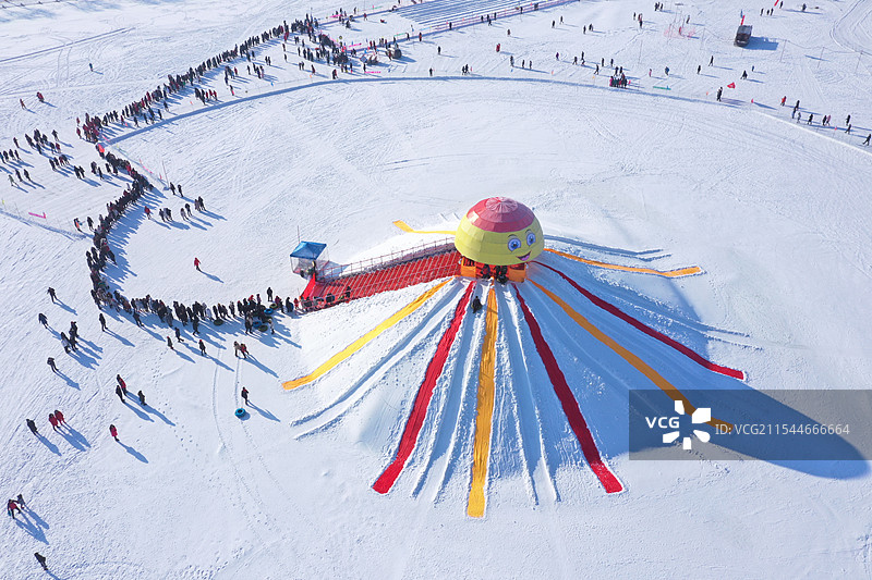 大雪人图片素材