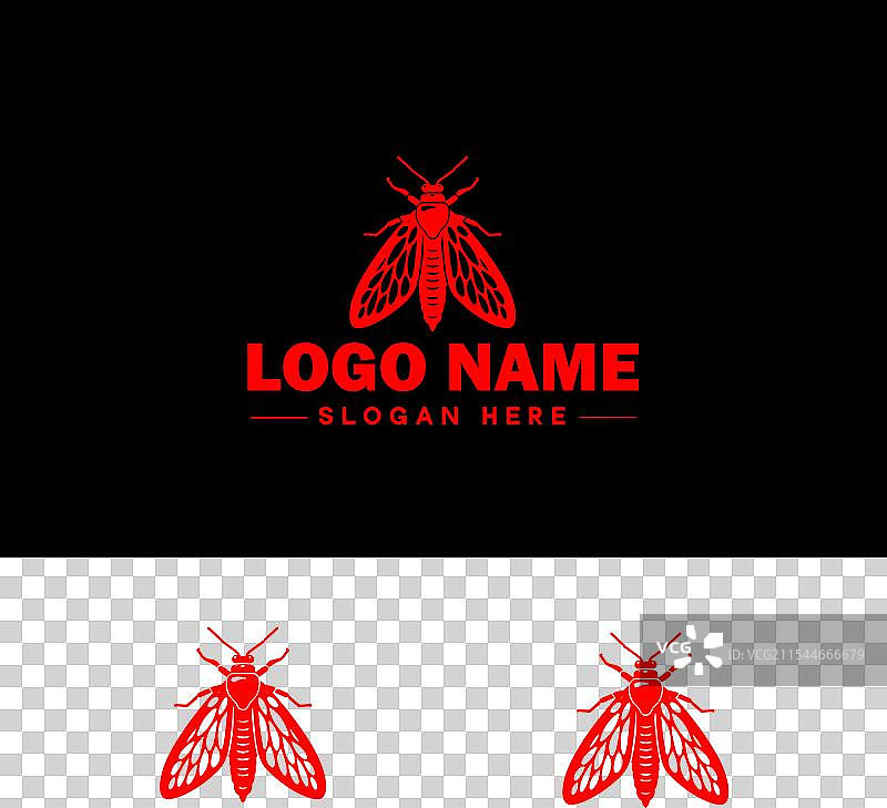 灯笼虫商标图标用于商业品牌应用图标图片素材