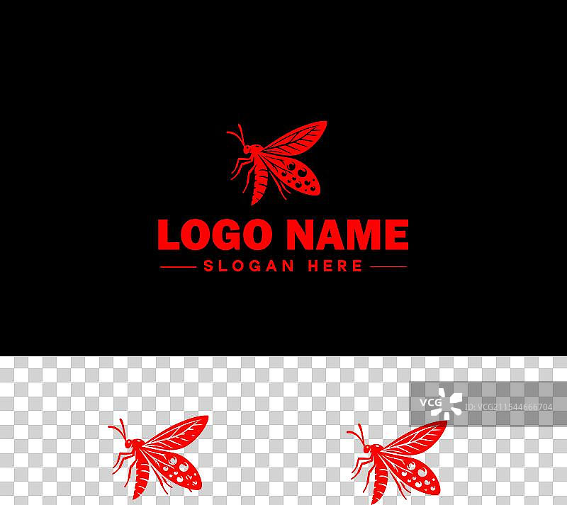 灯笼虫商标图标用于商业品牌应用图标图片素材