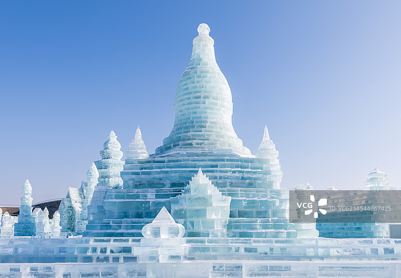 冰雪大世界~塔銮【老挝】图片素材