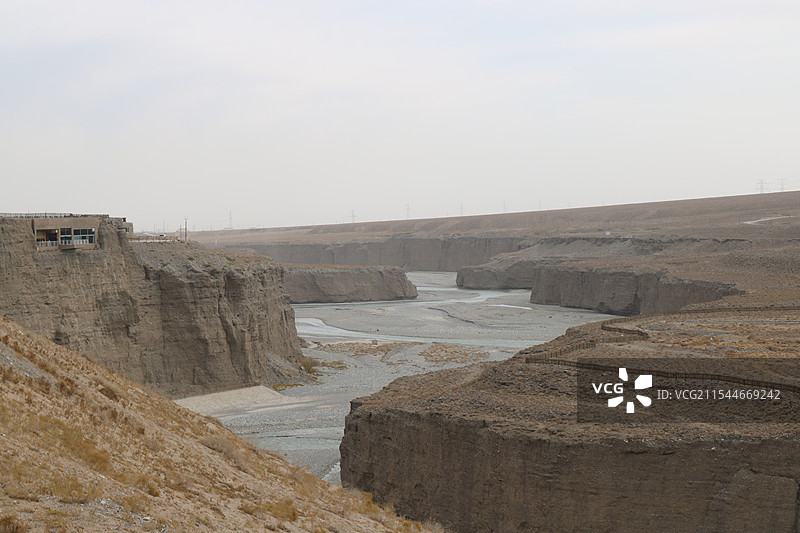 甘肃嘉峪关市旅行之长城第一墩图片素材