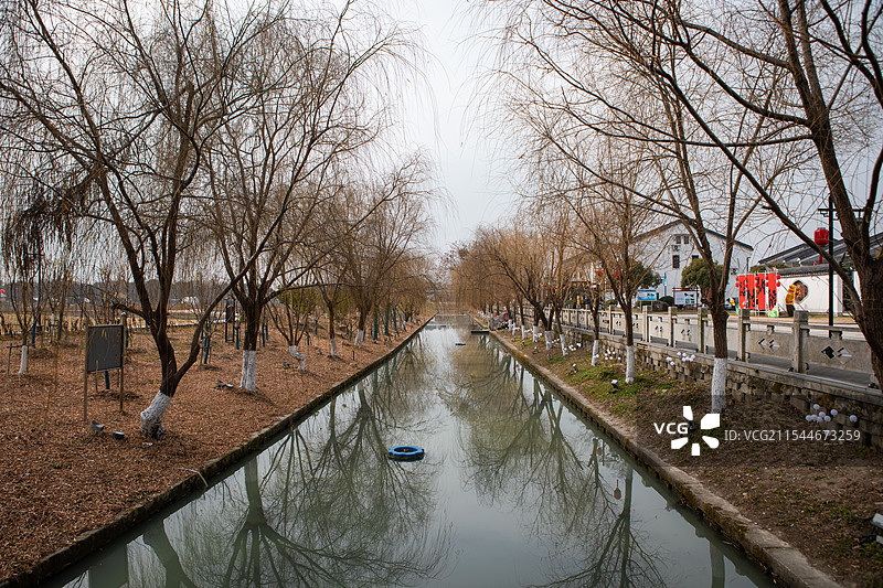 潞村，千年古村，江南水乡图片素材