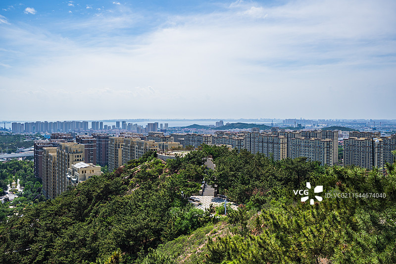 青岛老虎山公园图片素材