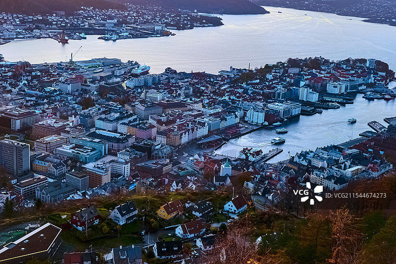 远眺奥斯陆图片素材