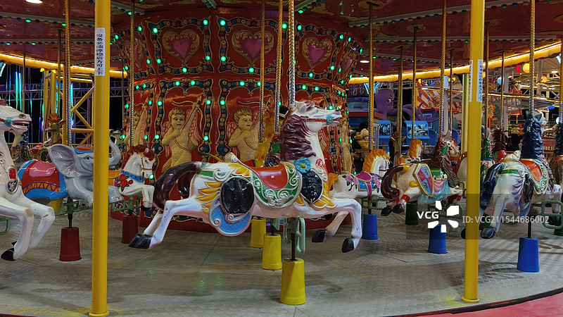 旋转木马图片素材