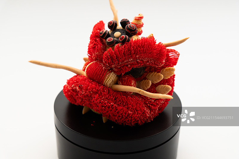 创新国潮面点十二生肖酥：辰龙图片素材