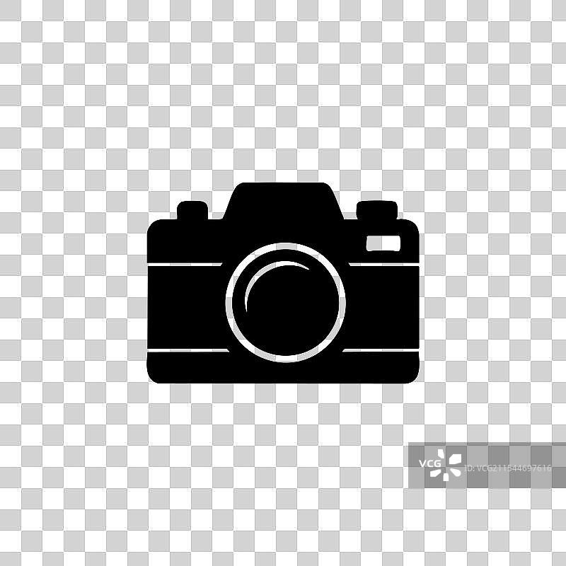 黑色相机图标设计艺术图片素材