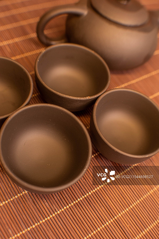 四川绵阳茶壶、喝茶、品茶、工夫茶、下午茶图片素材