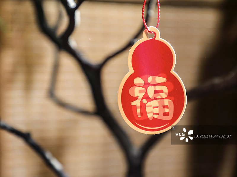 迎春接福图片素材