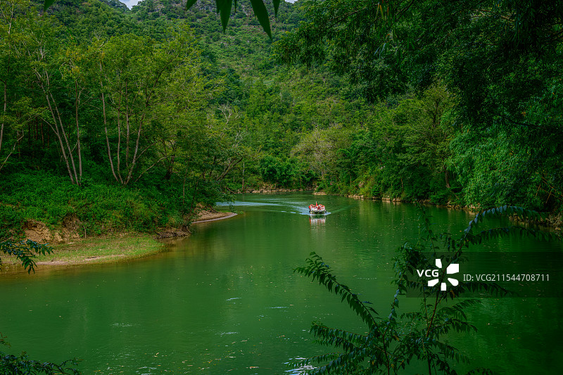 格凸河景区风光图片素材