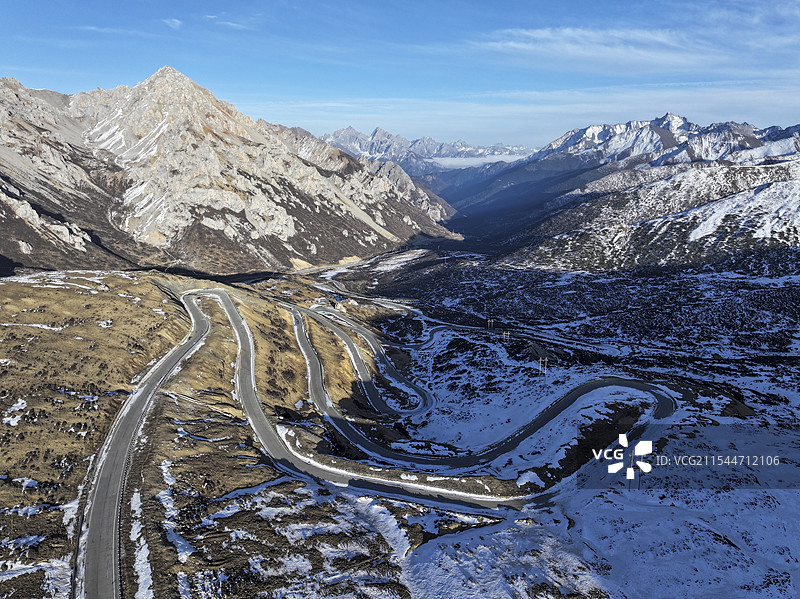 松潘雪宝顶图片素材