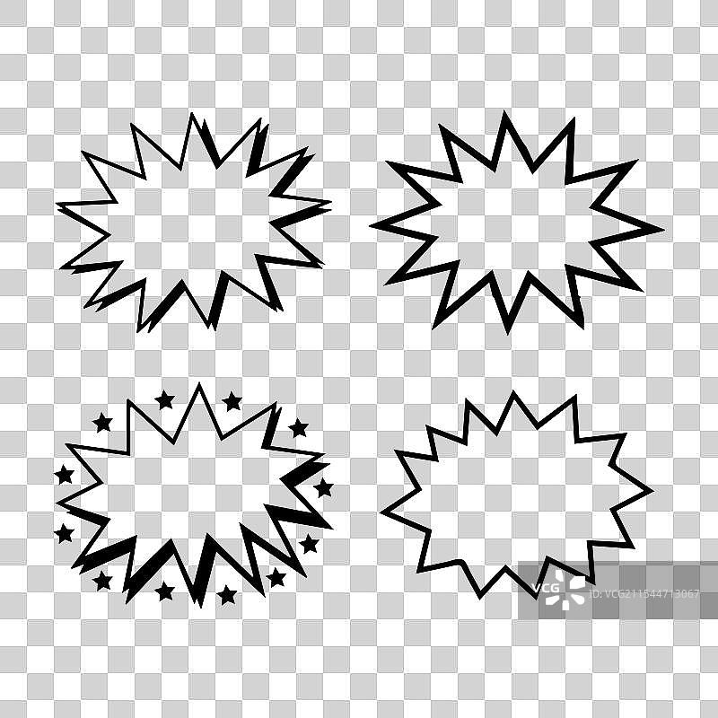 时尚的聊天图标模板logo合集图片素材