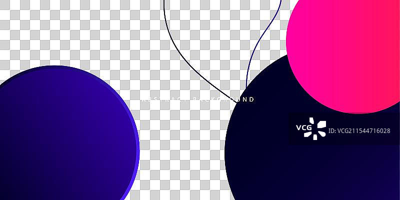 抽象几何线条深蓝色发光图片素材