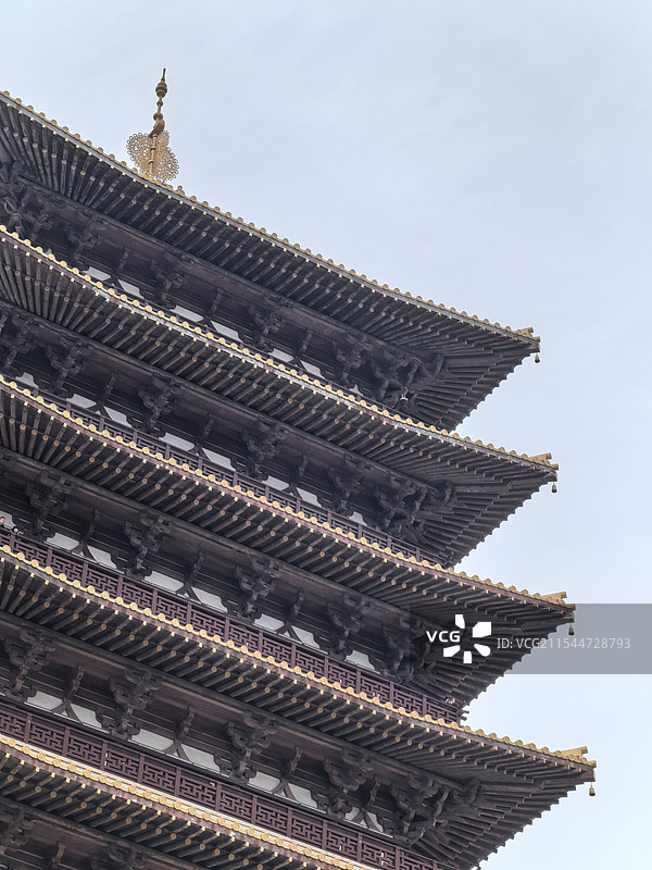 南京牛首山佛顶塔图片素材