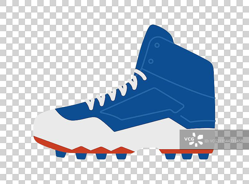 专业运动的带钉足球鞋图片素材