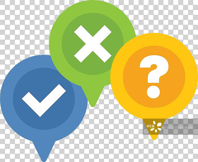 从多个选择中选择正确答案图片素材