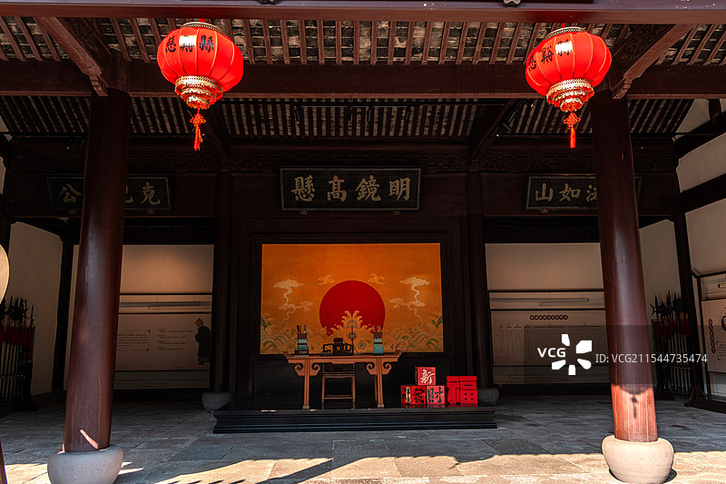 宁波慈城县衙图片素材