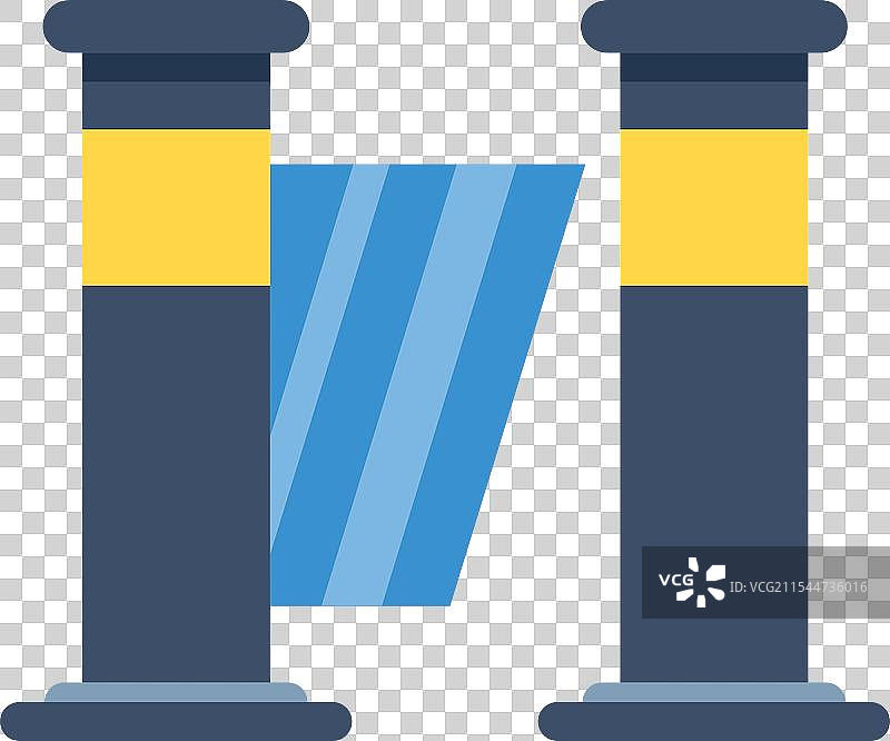 自动门禁系统允许进入图片素材