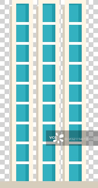 现代商务中心大楼，配有大型玻璃幕墙图片素材