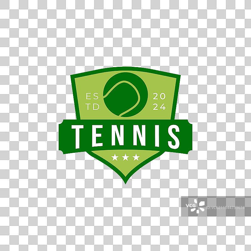 体育比赛标志设计的网球图片素材