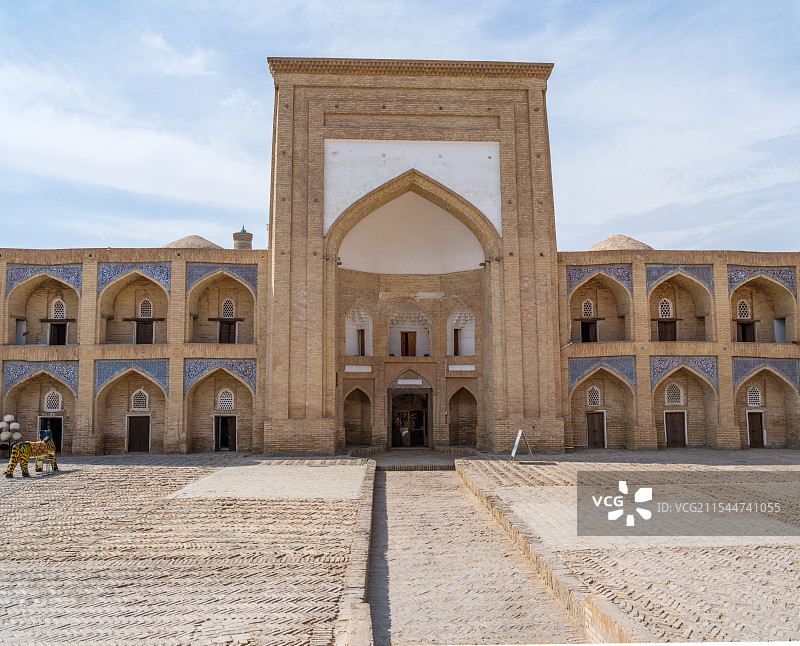 希瓦古城的经学院图片素材