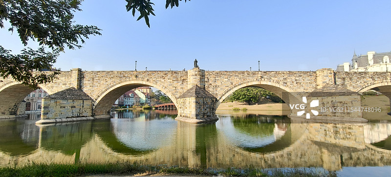 东莞松山湖拱桥图片素材