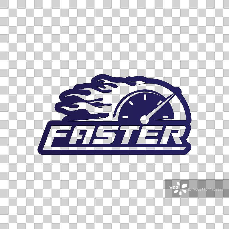 快速标志模板图标图片素材