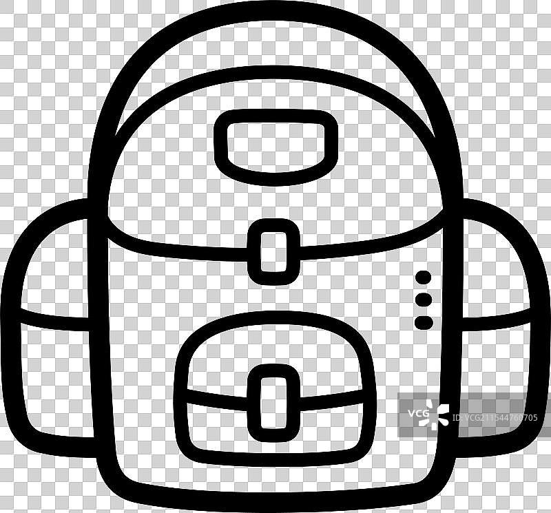 书包 - 教育图标图片素材