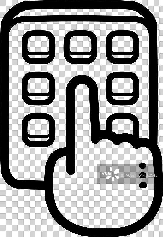 拨号ATM键盘 - 财务图标图片素材