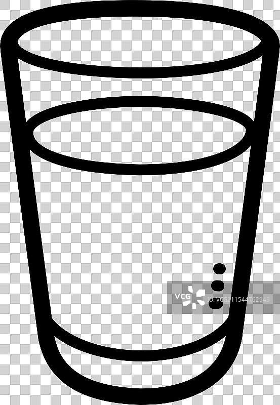 水 - 食品和饮料图标图片素材