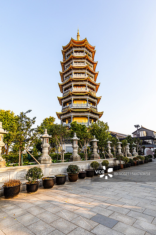 苏州，平望，小九华寺图片素材