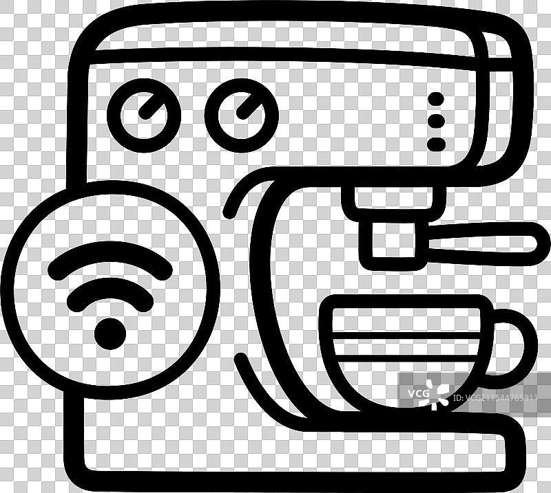 咖啡机 - 家庭自动化图标图片素材