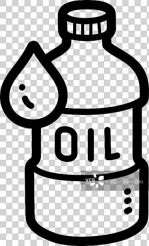 椰子油 - 厨房和烹饪图标图片素材