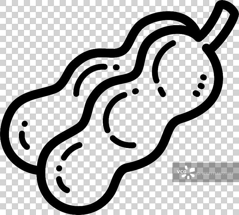 罗望子 - 蔬菜图标图片素材