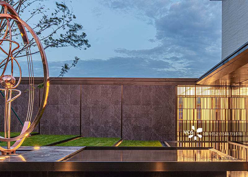 地产园林示范区美景景观图片素材