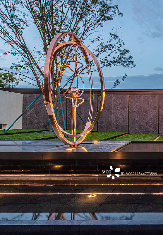 地产园林示范区美景景观图片素材