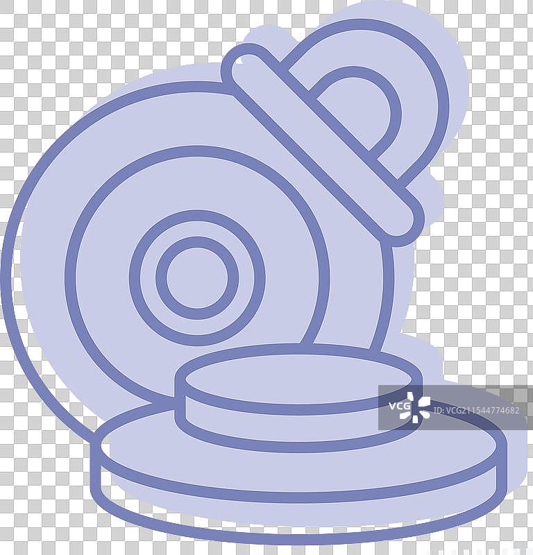 与车库符号相关的盘式刹车片图标两个图片素材