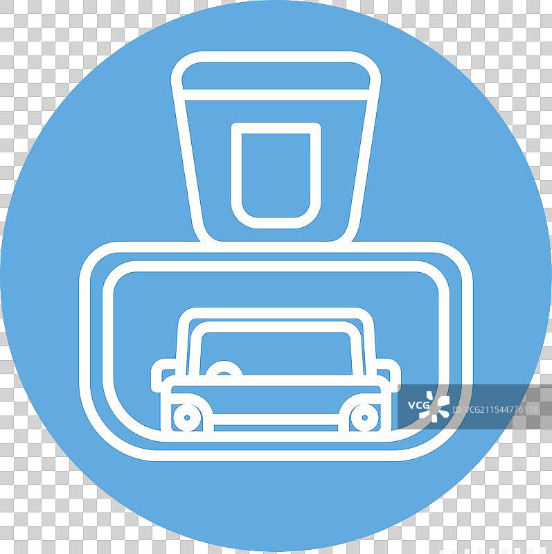 与车库符号相关的后视镜图标图片素材