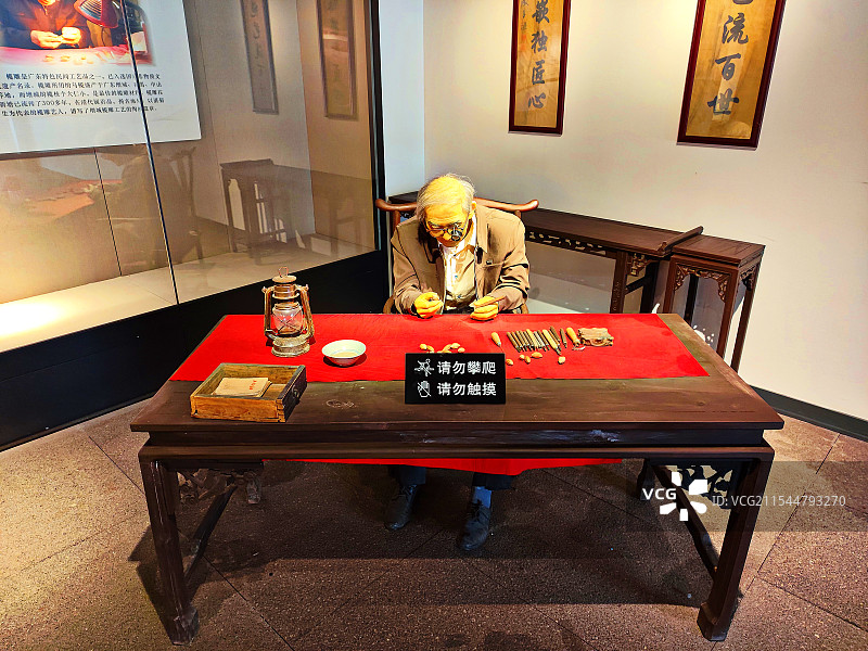 增城（黄学文）榄雕场景复刻图片素材